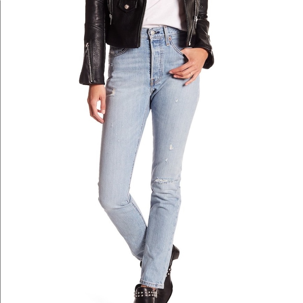 Levi’s 501 Wedgie fit skinny jeans - size 26